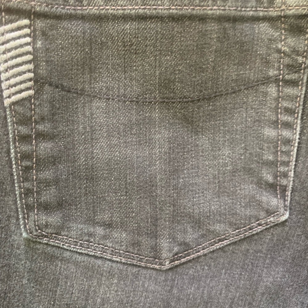 PAIGE - Blue Heights - Black Jeans - Size 30 - Picture 6 of 7
